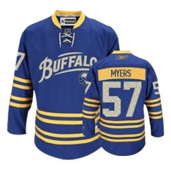 Cheap Tyler Myers Sabres Jersey #57 Blue 3rd From China