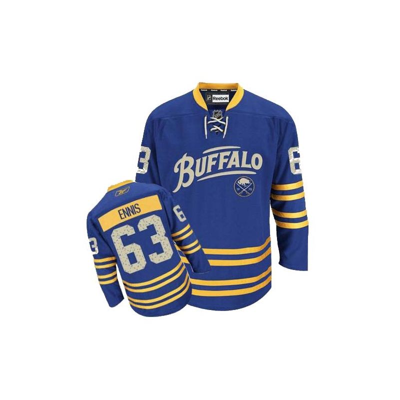 Cheap Tyler Ennis Sabres Jersey #63 Blue 3rd From China