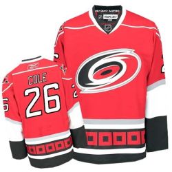 Cheap Erik Cole Hurricanes Jersey #26 Red From China