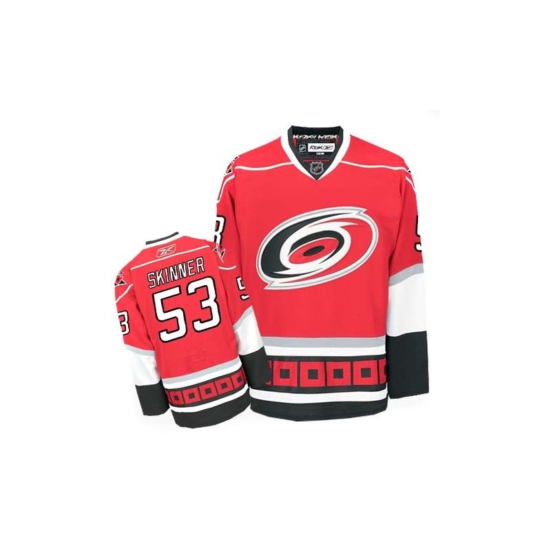 Cheap Jeff Skinner Hurricanes Jersey #53 Red From China