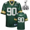 Cheap B J Raji Packers Jersey #90 Green 2011 Super Bowl XLV From China