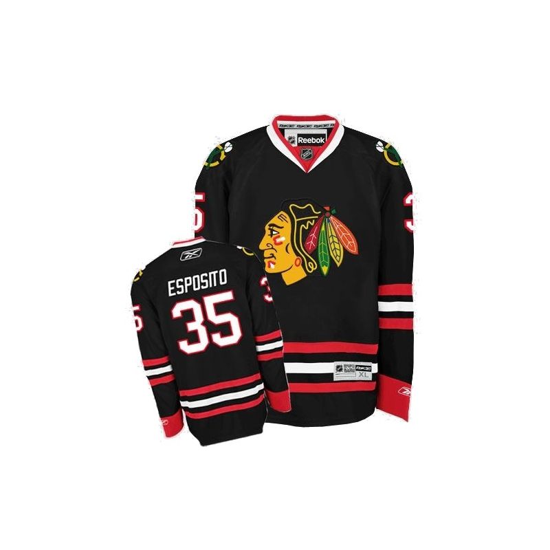 Cheap Tony Esposito Blackhawks Jersey #35 Black From China Cheap Tony Esposito Blackhawks Jersey #35 Black From China