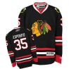 Cheap Tony Esposito Blackhawks Jersey #35 Black From China