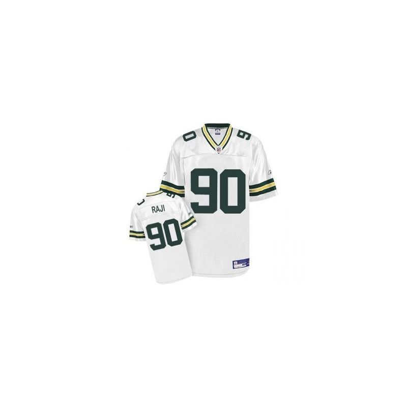 Cheap B J Raji Packers Jersey #90 White From China