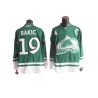 Cheap Joe Sakic Avalanche Jersey #19 Green St Patricks Day with C From China