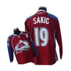 Cheap Joe Sakic Avalanche Jersey #19 Red From China