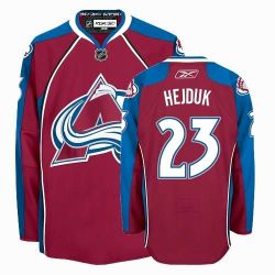 Cheap Milan Hejduk Avalanche Jersey #23 Red From China