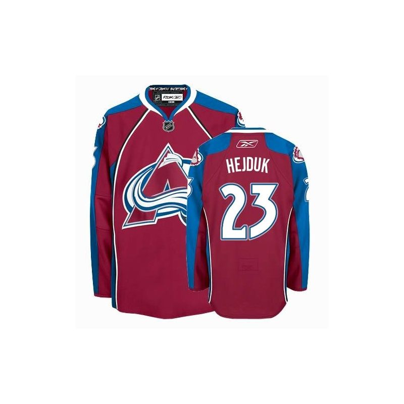 Cheap Milan Hejduk Avalanche Jersey #23 Red From China