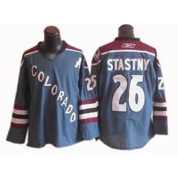 Cheap Paul Stastny Avalanche Jersey #26 Blue From China