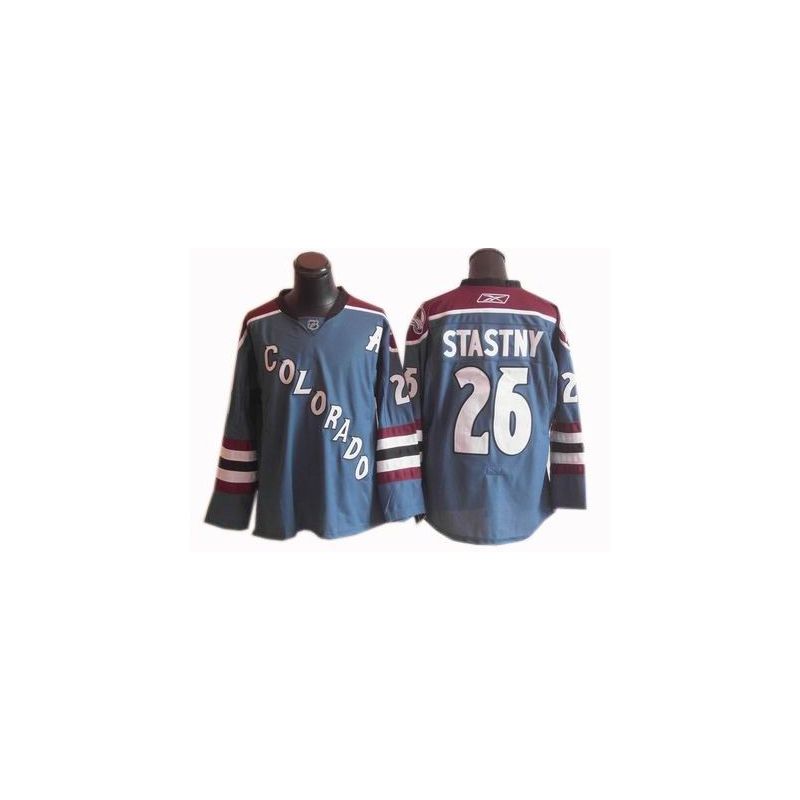 Cheap Paul Stastny Avalanche Jersey #26 Blue From China