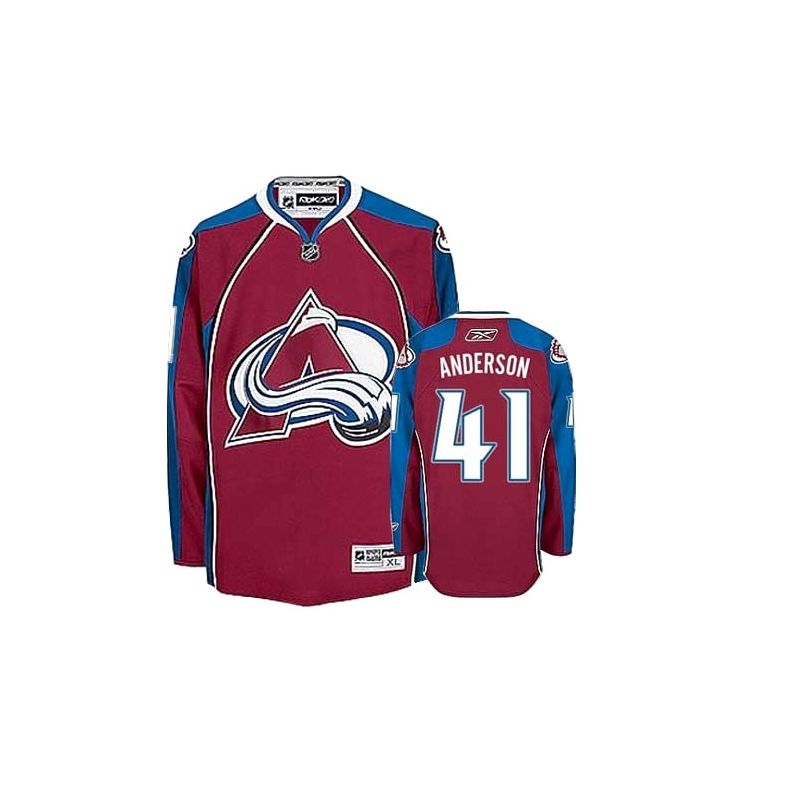 Cheap Craig Anderson Avalanche Jersey #41 Red From China