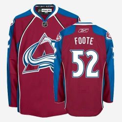 Cheap Adam Foote Avalanche Jersey #52 Red From China