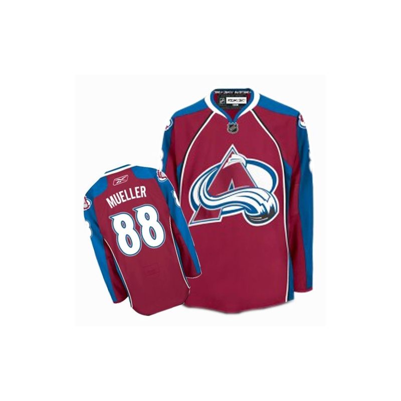 Cheap Peter Mueller Avalanche Jersey #88 Red From China