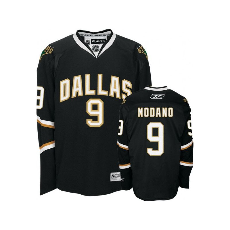 Cheap Mike Modano Stars Jersey #9 Black From China