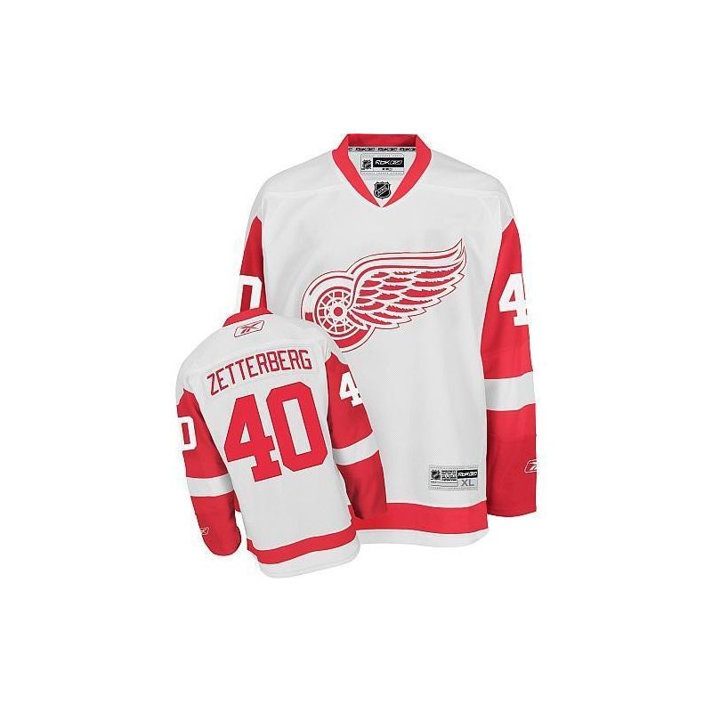 Cheap H Zetterberg Red Wings Jersey #40 White From China Cheap H Zetterberg Red Wings Jersey #40 White From China