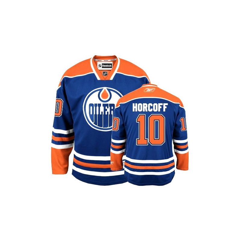 Cheap Shawn Horcoff Oilers Jersey #10 Light Blue From China