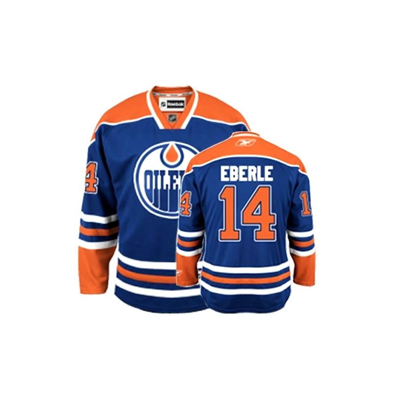 Cheap Jordan Eberle Oilers Jersey #14 Light Blue From China