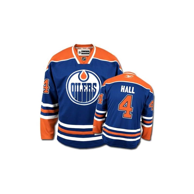 Cheap Taylor Hall Oilers Jersey #4 Blue From China