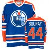 Cheap Sheldon Souray Oilers Jersey #44 Blue From China