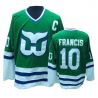 Cheap Ron Francis Whalers Jersey #10 Green Throwback From China