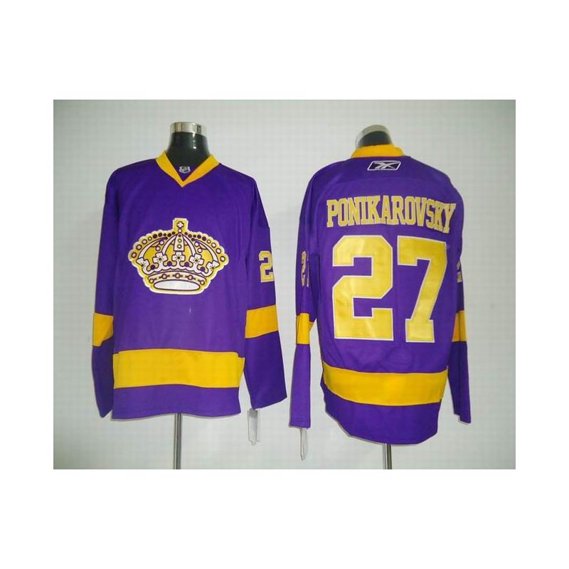 Cheap Alexei Ponikarovsky Kings Jersey #27 Purple From China