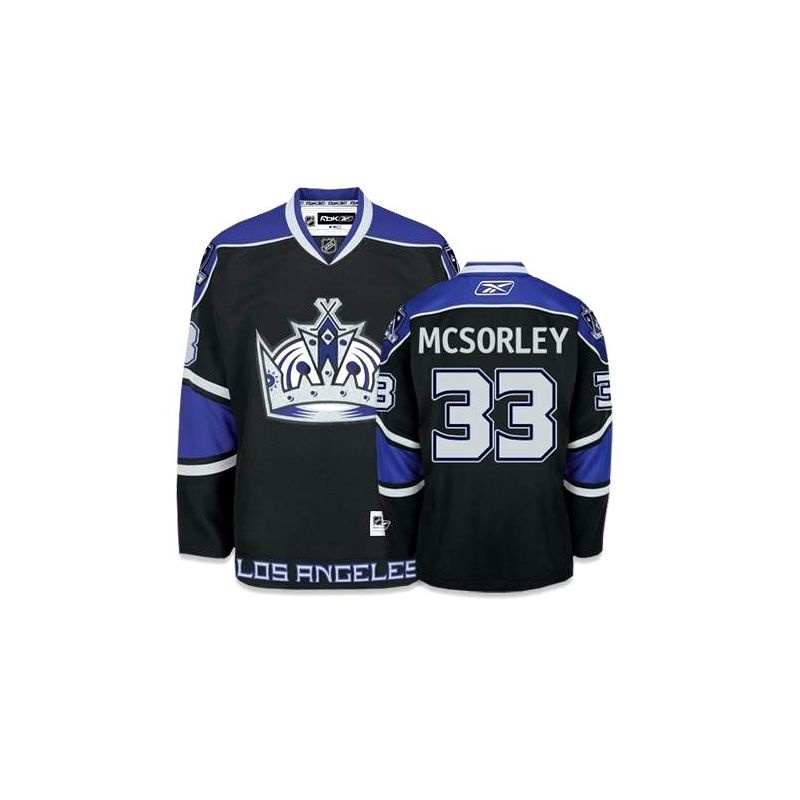 Cheap Martin McSorley Kings Jersey #33 Black From China