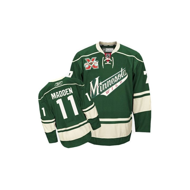 Cheap John Madden Wild Jersey #11 Green 10th From China