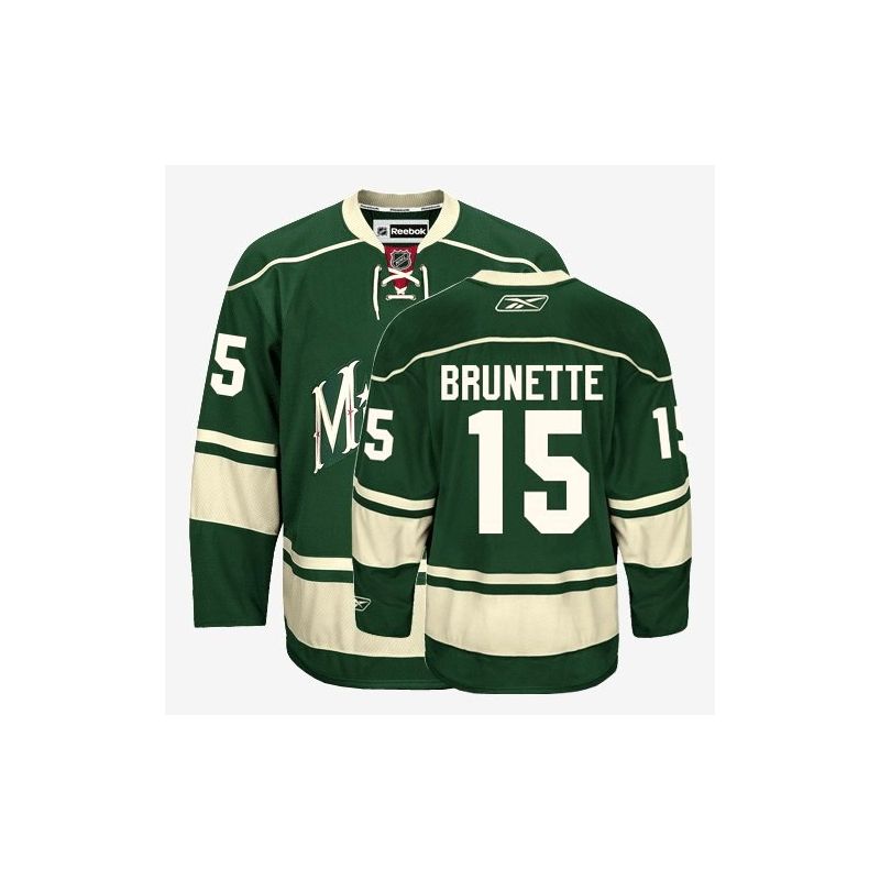 Cheap Andrew Brunette Wild Jersey #15 Green From China