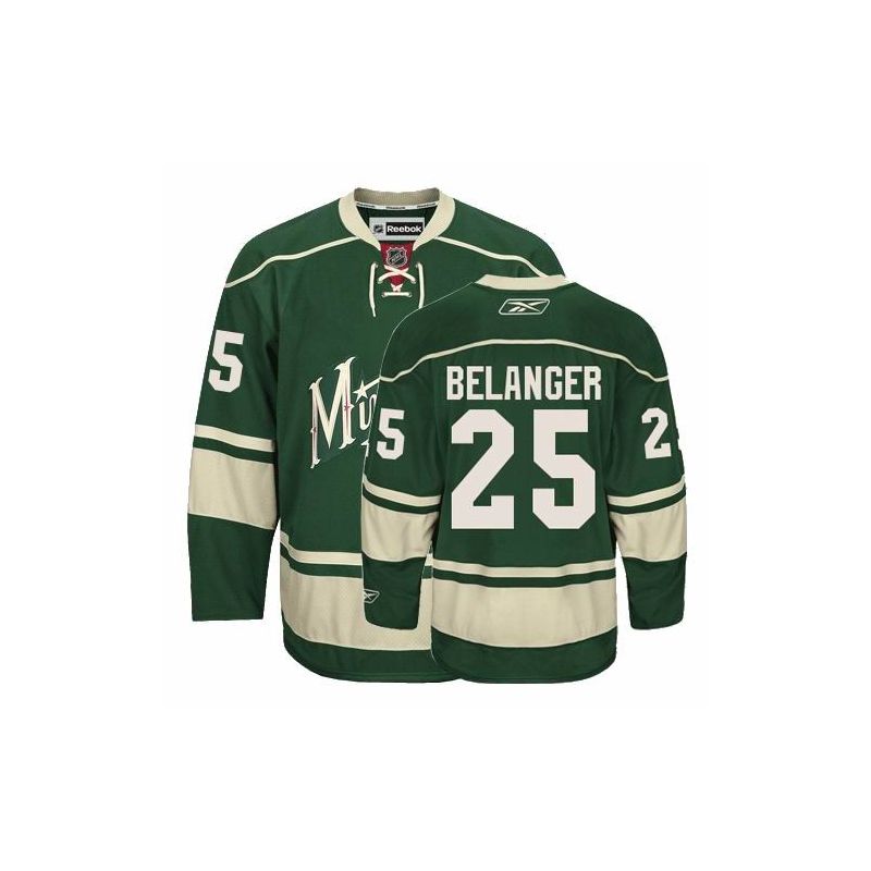 Cheap Eric Belanger Wild Jersey #25 Green From China