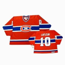 Cheap Guy Lafleur Canadiens Jersey #10 Red CH Throwback From China