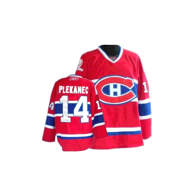 Cheap Tomas Plekanec Canadiens Jersey #14 Red From China