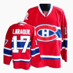 Cheap Georges Laraque Canadiens Jersey #17 Red From China