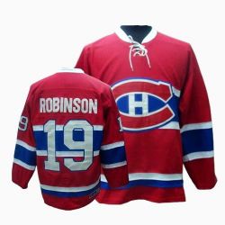 Cheap Larry Robinson Canadiens Jersey #19 Red Throwback From China