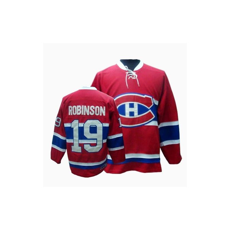 Cheap Larry Robinson Canadiens Jersey #19 Red Throwback From China