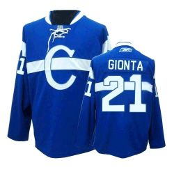 Cheap Brian Gionta Canadiens Jersey #21 Blue From China