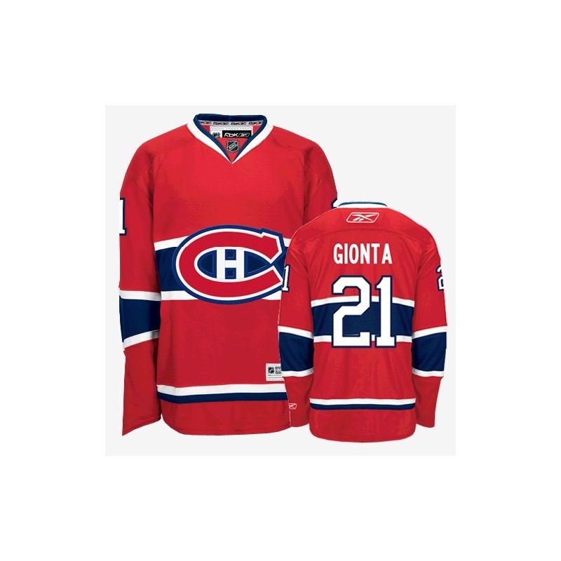 Cheap Brian Gionta Canadiens Jersey #21 Red From China