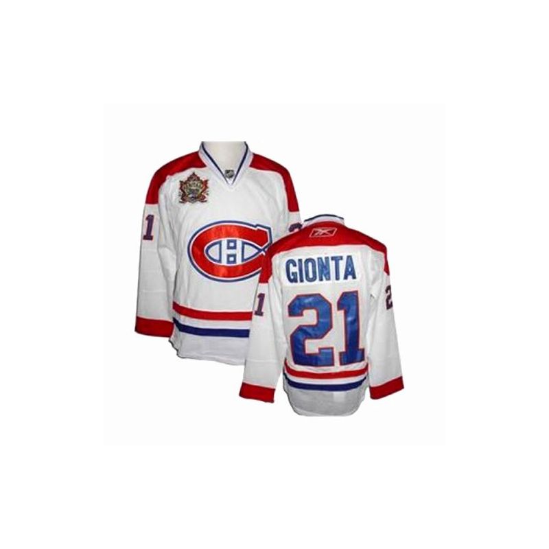 Cheap Brian Gionta Canadiens Jersey #21 White Heritage Classic From China