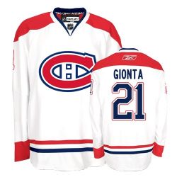 Cheap Brian Gionta Canadiens Jersey #21 White Road From China