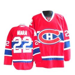 Cheap Paul Mara Canadiens Jersey #22 Red CH Home From China