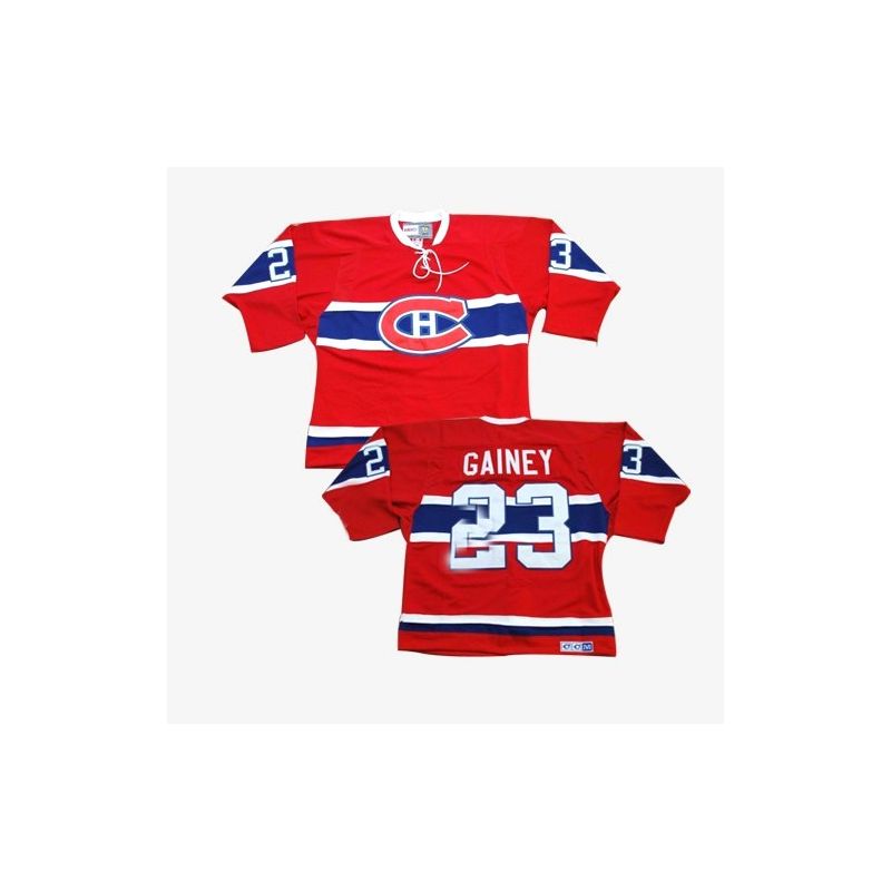 Cheap Bob Gainey Canadiens Jersey #23 Red CH Throwback From China