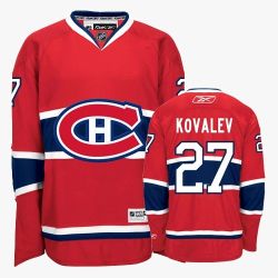 Cheap Alexei Kovalev Canadiens Jersey #27 Red From China