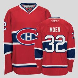 Cheap Travis Moen Canadiens Jersey #32 Red From China