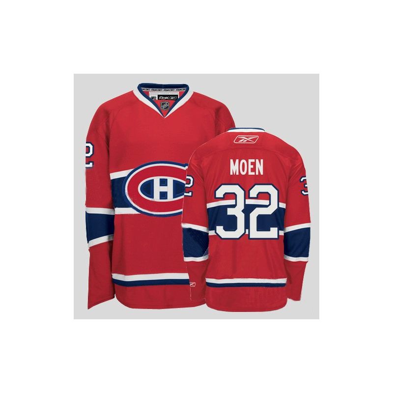 Cheap Travis Moen Canadiens Jersey #32 Red From China