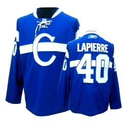 Cheap Maxim Lapierre Canadiens Jersey #40 Blue From China