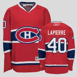 Cheap Maxim Lapierre Canadiens Jersey #40 Red From China