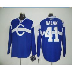 Cheap Jaroslav Halak Canadiens Jersey #41 Blue From China