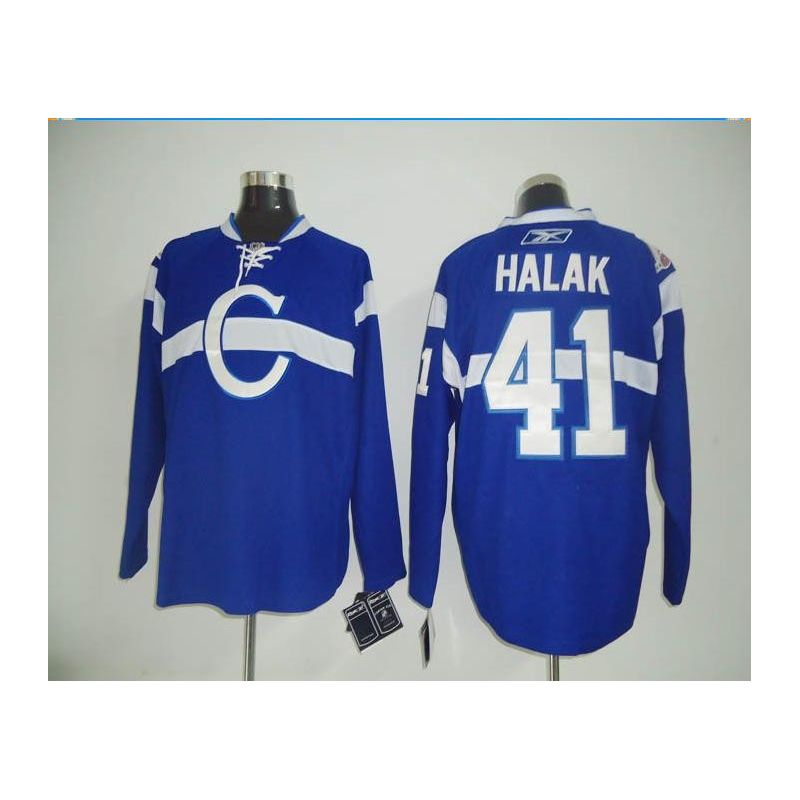 Cheap Jaroslav Halak Canadiens Jersey #41 Blue From China