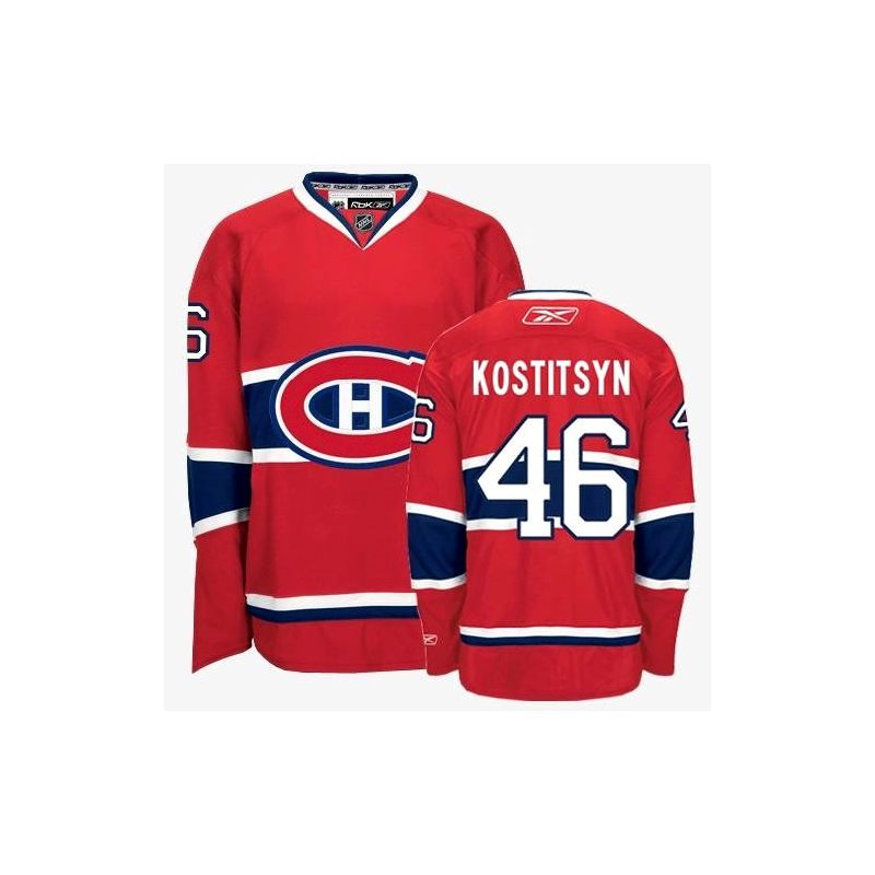 Cheap Andrei Kostitsyn Canadiens Jersey #46 Red From China