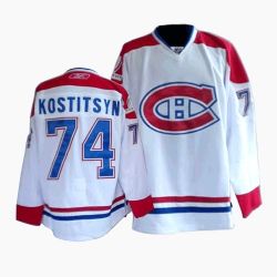 Cheap Sergei Kostitsyn Canadiens Jersey #74 White Road From China