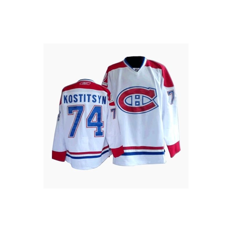 Cheap Sergei Kostitsyn Canadiens Jersey #74 White Road From China